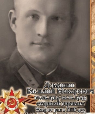 Доманин Василий Макарович