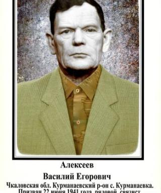 Алексеев Василий Егорович