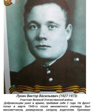 Лукин Виктор Васильевич