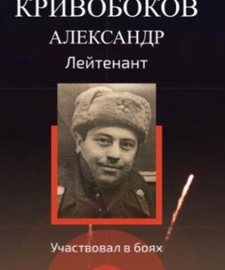 Кривобоков Александр Семенович