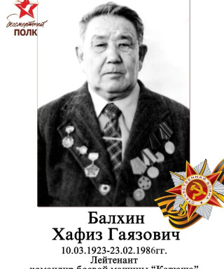 Балхин Хафиз Гаязович