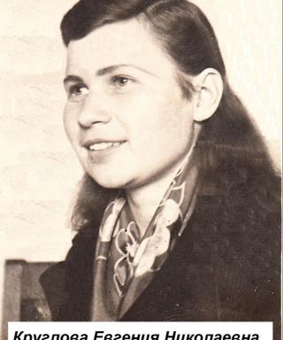 Круглова Евгения Николаевна