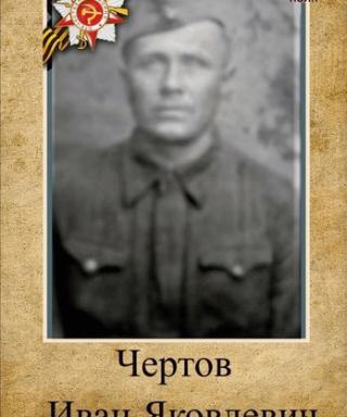 Чертов Иван Яковлевич