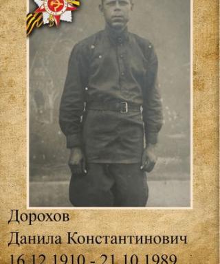 Дорохов Данила Константинович