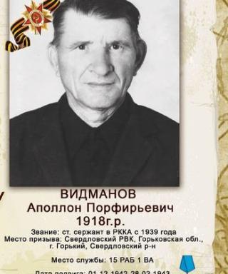 Видманов Аполлон Порфирьевич
