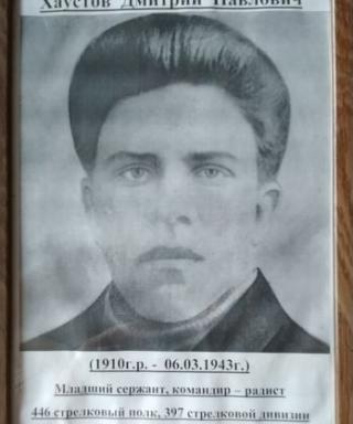 Хаустов Дмитрий Павлович