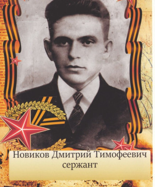 Новиков Дмитрий Тимофеевич