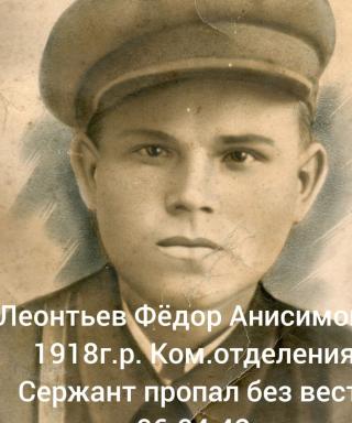 Леонтьев Федор Анисимович
