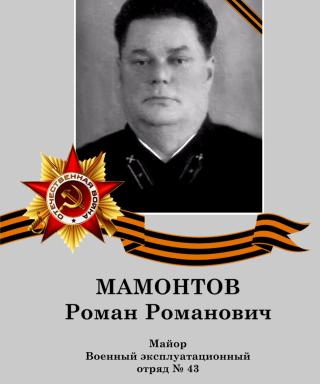 Мамонтов Роман Романович