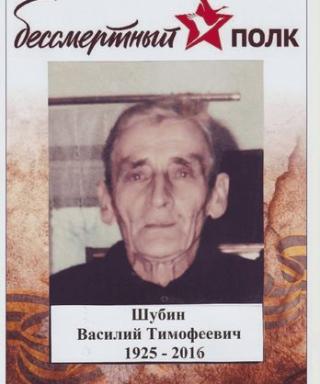 Шубин Василий Тимофеевич