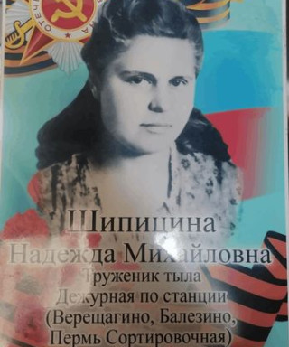 Шипицина Надежда Михайловна