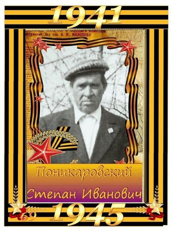 Поникаровский Степан Иванович