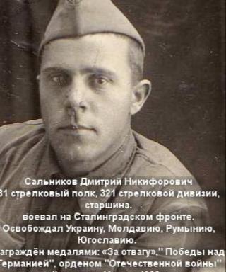 Сальников Дмитрий Никифорович