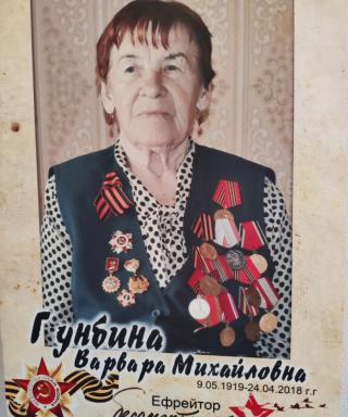 Гунбина Варвара Михайловна