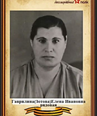 Гаврилина Елена Ивановна