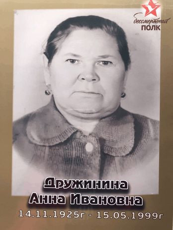 Дружинина Анна Ивановна