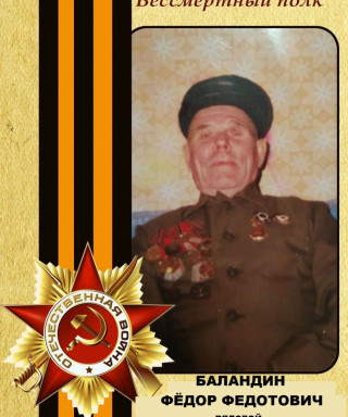 Баландин Фёдор Федотович