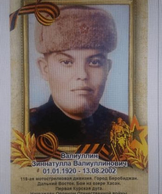 Валиуллин Зиннатулла Валиуллинович