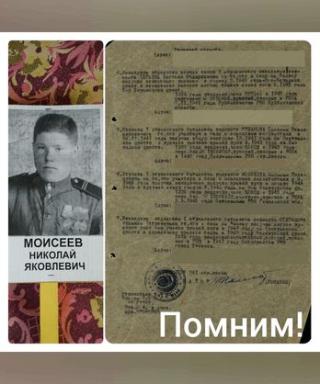 Моисеев Николай Яковлевич