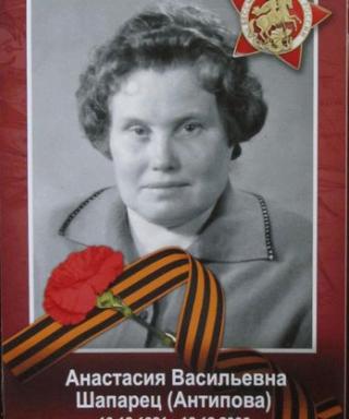 Шапарец Анастасия Васильевна