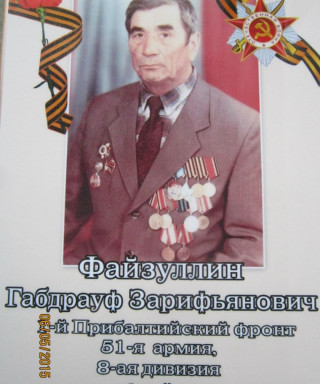 Файзуллин Габдрауф Зарифьянович
