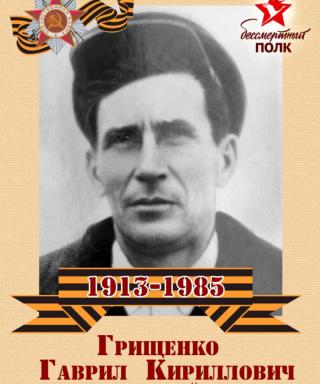 Грищенко Гаврил Кириллович