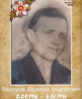 Фёдоров Василий Фёдорович