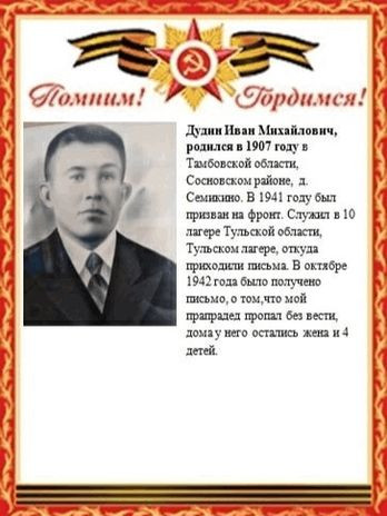 Дудин Иван Михайлович