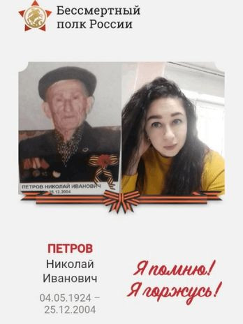 Петров Николай Иванович