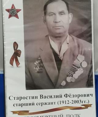 Старостин Василий Фёдорович