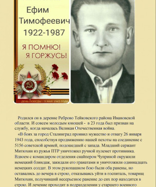 Митюхин Ефим Тимофеевич