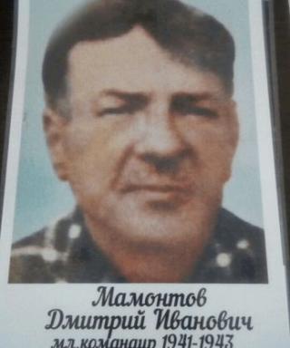 Мамонтов Дмитрий Иванович