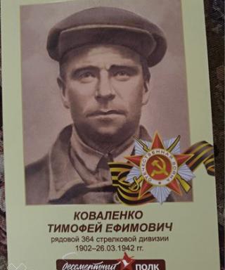 Коваленко Тимофей Ефимович