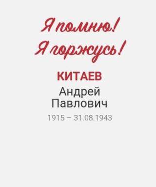 Китаев Андрей Павлович