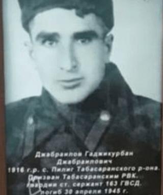 Джабраилов Гаджикурбан Джабраилович