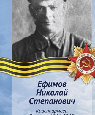 Ефимов Николай Степанович