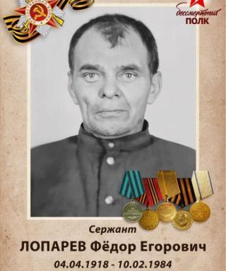 Лопарёв Фёдор Егорович