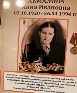 Акмалова Анна Ивановна