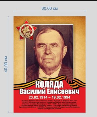 Коляда Василий Елисеевич