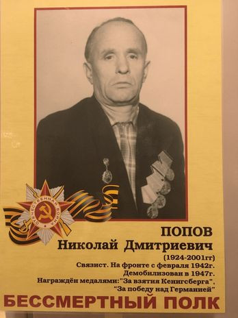 Попов Николай Дмитриевич