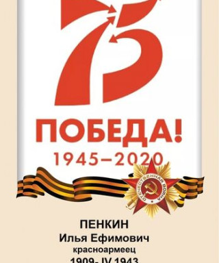 Пенкин Илья Ефимович