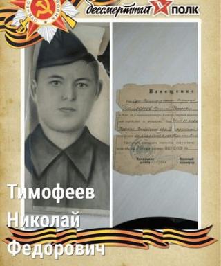 Тимофеев Николай Федорович