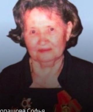 Лопашова Софья Ивановна