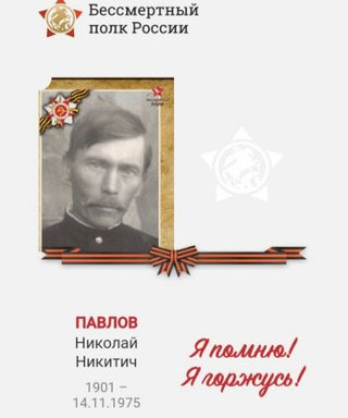 Павлов Николай Никитич