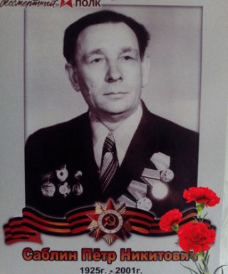 Саблин Петр Никитович
