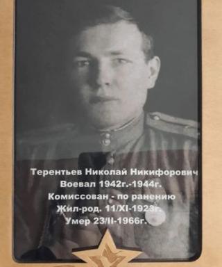 Терентьев Николай Никифорович