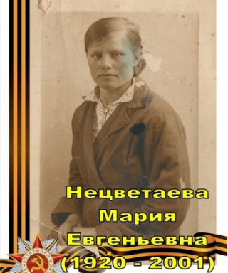 Нецветаева Мария Евгеньевна