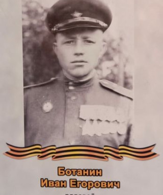 Ботанин Иван Егорович