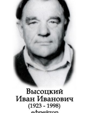 Высоцкий Иван Иванович