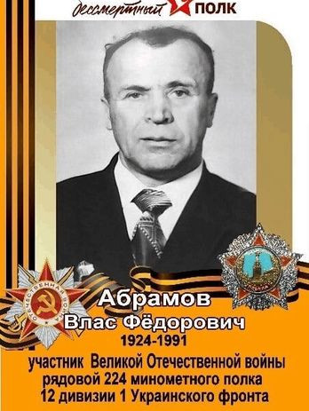 Абрамов Влас Федорович